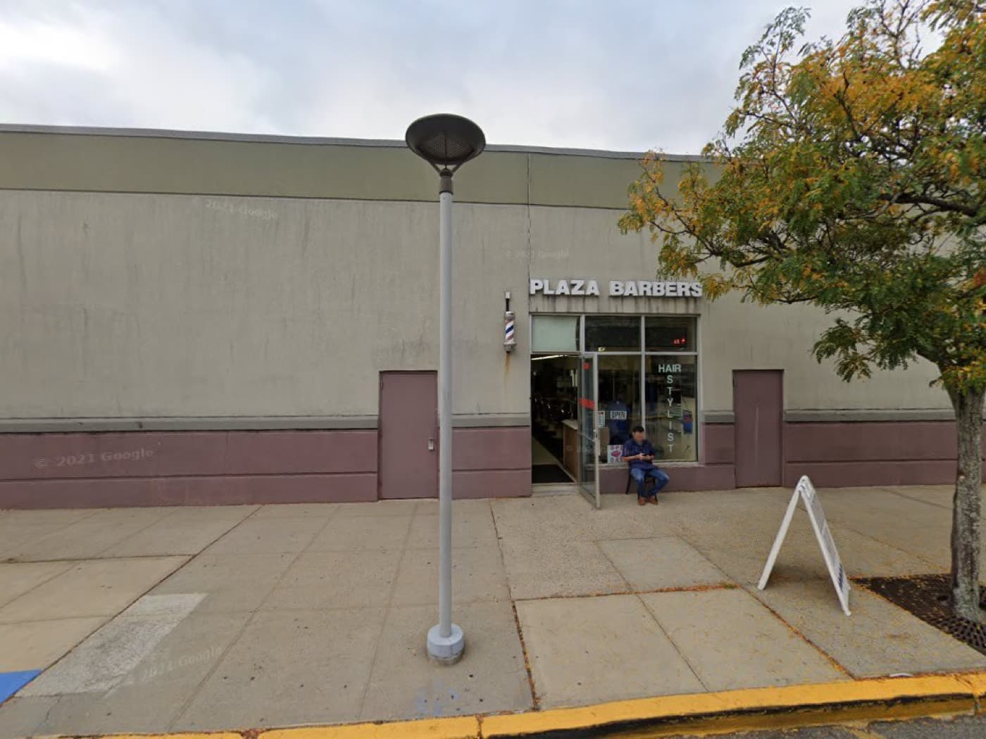 The Broadway Commons entrance in Hicksville, New York
